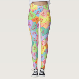 Snoep hartenpatroon - SFW Leggings