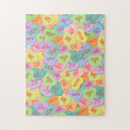Snoep hartenpatroon - SFW Legpuzzel