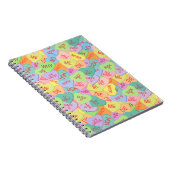 Snoep hartenpatroon - SFW Notitieboek (Rechterzijde)