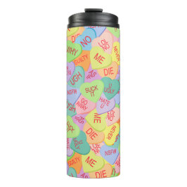 Snoep hartenpatroon - SFW Thermosbeker