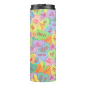 Snoep hartenpatroon - SFW Thermosbeker (Achterkant)