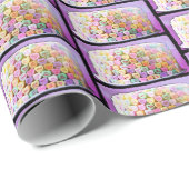 Snoep hartkool cadeaupapier (Rol Hoek)