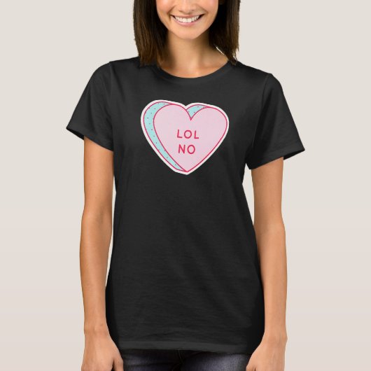 Snoep Hartlijn Geen premie T-shirt (Voorkant)