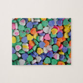 Snoep hartslag stapel legpuzzel (Horizontaal)