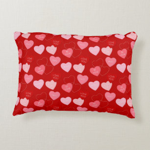 Snoep Heart Cascade Accent Kussen