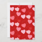 Snoep Heart Cascade Feestdagenkaart (Voorkant)