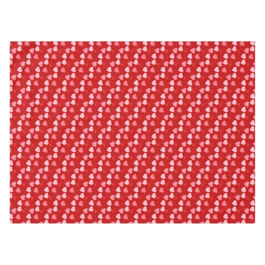 Snoep Heart Cascade Tafelkleed (Voorkant (Horizontaal))