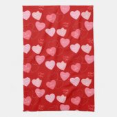 Snoep Heart Cascade Theedoek (Verticaal)