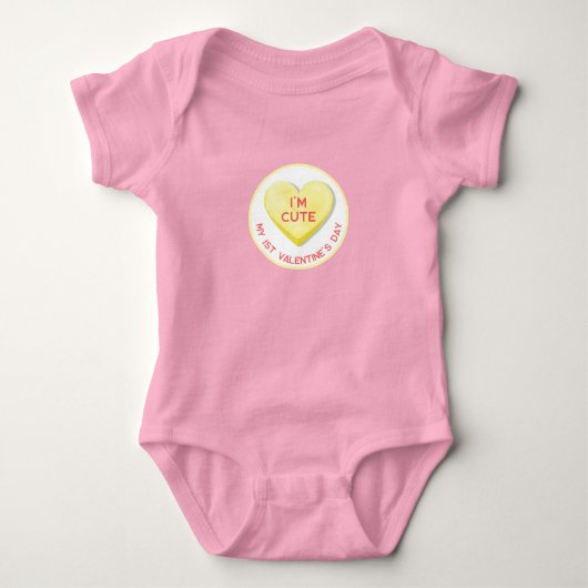 Snoep Heart Cutie Pie Romper (Voorkant)
