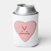 Snoep Heart - Devil Face Blikjeskoeler (Blikje Voorkant)