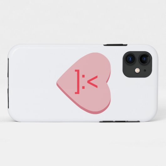 Snoep Heart - Devil Face Case-Mate iPhone Case (Achterkant (horizontaal))