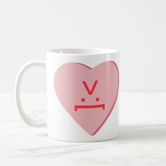 Snoep Heart - Devil Face Koffiemok (Links)