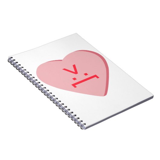 Snoep Heart - Devil Face Notitieboek (Rechterzijde)