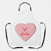 Snoep Heart - Devil Face Schort (Voorkant)