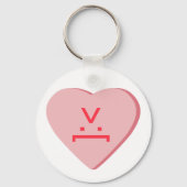 Snoep Heart - Devil Face Sleutelhanger (Voorkant)