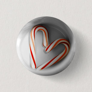 Snoep Heart Ronde Button 3,2 Cm
