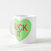 Snoep Heart - SUCK IT Koffiemok (Voorkant links)