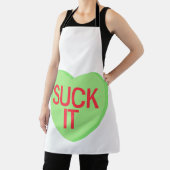 Snoep Heart - SUCK IT Schort (Insitu)