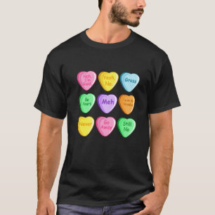 Snoep Heart Valentijnsdag Sarcastic Love Joke T-shirt