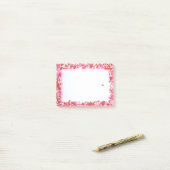 Snoep Hearts Post merkt op Post-it® Notes (Op bureau)