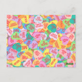 Snoep Hearts V. 2.0 Briefkaart (Achterkant)