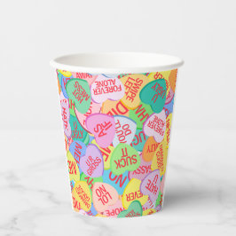 Snoep Hearts V. 2.0 Papieren Bekers