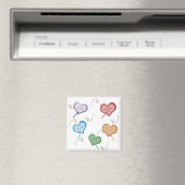 Snoep Hearts Valentijn Magnet (Insitu (Vaatwasser))