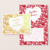 Snoep hoort bij elkaar voor altijd Jubileum Folie Kaarten (Display)