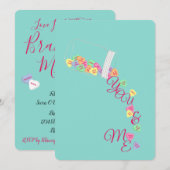 Snoep hoort jou en mij feestvieren kaart (Voorkant / Achterkant)