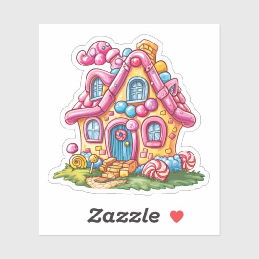 Snoep House Sticker (Vel)