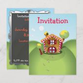 Snoep Huis op de Heuvel Kaart (Voorkant / Achterkant)