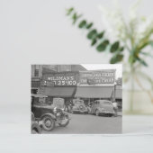 Snoep & Ijs Winkel, 1938 Briefkaart (Staand voorkant)