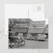 Snoep & Ijs Winkel, 1938 Briefkaart (Voorkant / Achterkant)
