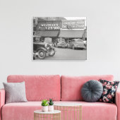 Snoep & Ijs Winkel, 1938 Canvas Afdruk (Insitu (Woonkamer))