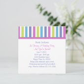 Snoep-inktzegels Kaart (Staand voorkant)