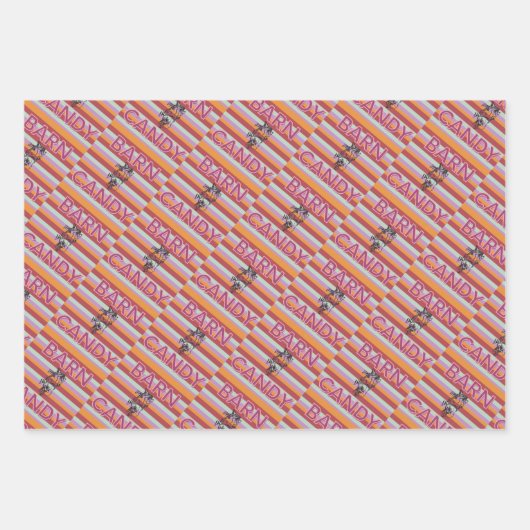 snoep inpakpapier vel (Voorkant)