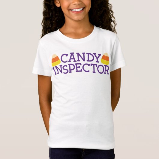 Snoep inspecteur t-shirt (Voorkant)