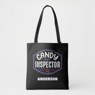 Snoep Inspector Trick or treat Bag Tote Bag