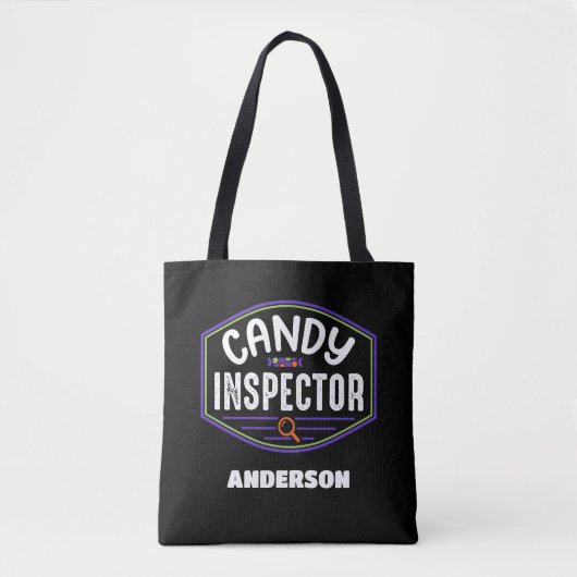  Snoep Inspector Trick or treat Bag Tote Bag (Voorkant)