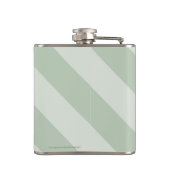 Snoep is Dandy, maar Liquor is Quicker Flask Heupfles (Achterkant)