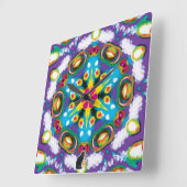 Snoep Kaleidoscoop Vierkante Klok (Hoek)