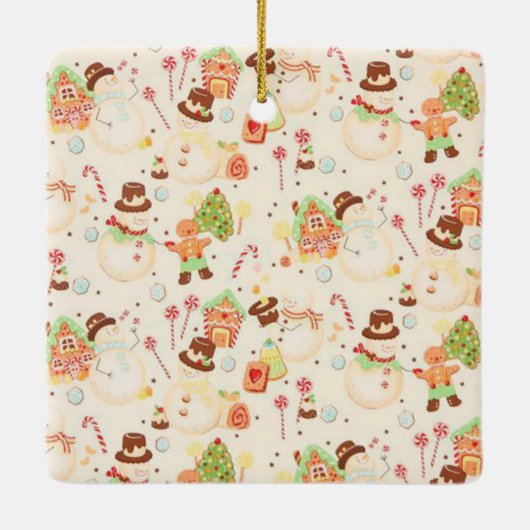 Snoep Keramisch Ornament (Achterkant)