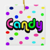 Snoep-keramisch ornament (Voorkant)