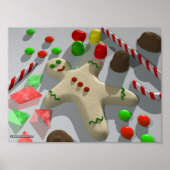 Snoep kerst poster (Voorkant)