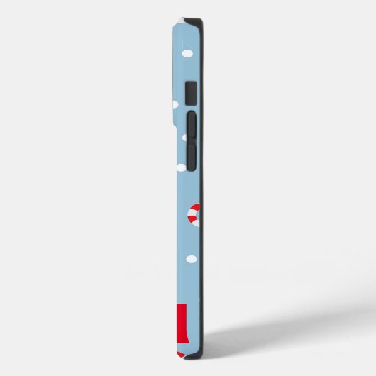  Snoep kerstmis Case-Mate iPhone Case (Achterkant / Links)