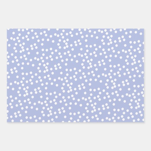 Snoep Kerstmis: Leuke Lavendel, Roze & Geel Inpakpapier Vel (Voorkant 2)