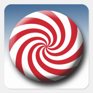 Snoep kerstpakket stickers