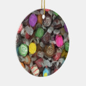 Snoep kerstversiering keramisch ornament (Rechts)