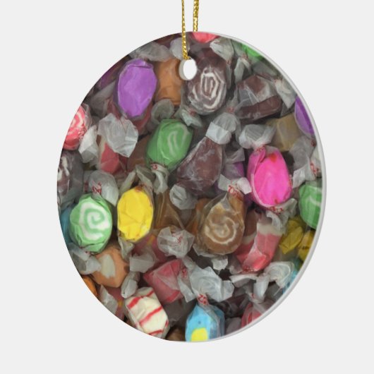 Snoep kerstversiering keramisch ornament (Links)