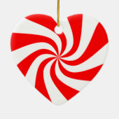 Snoep kerstversiering keramisch ornament (Achterkant)